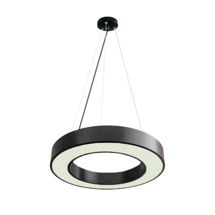 LED Żyrandol ściemnialny na lince LED/45W/230V 3000-6500K czarny + pilot zdalnego sterowania
