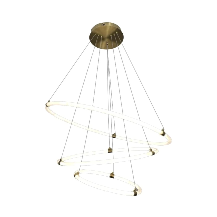 LED Żyrandol ściemnialny na lince LED/45W/230V 3000-6500K śr. 80 cm + zdalne sterowanie