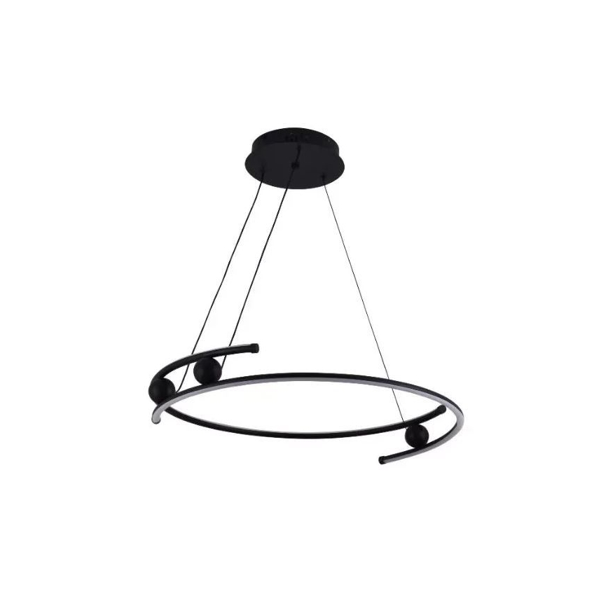 LED Żyrandol ściemnialny na lince LED/50W/230V 3000-6500K śr. 60 cm + zdalne sterowanie