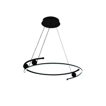 LED Żyrandol ściemnialny na lince LED/50W/230V 3000-6500K śr. 60 cm + zdalne sterowanie