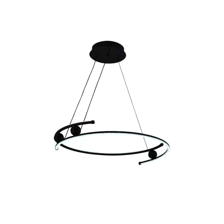 LED Żyrandol ściemnialny na lince LED/50W/230V 3000-6500K śr. 60 cm + zdalne sterowanie