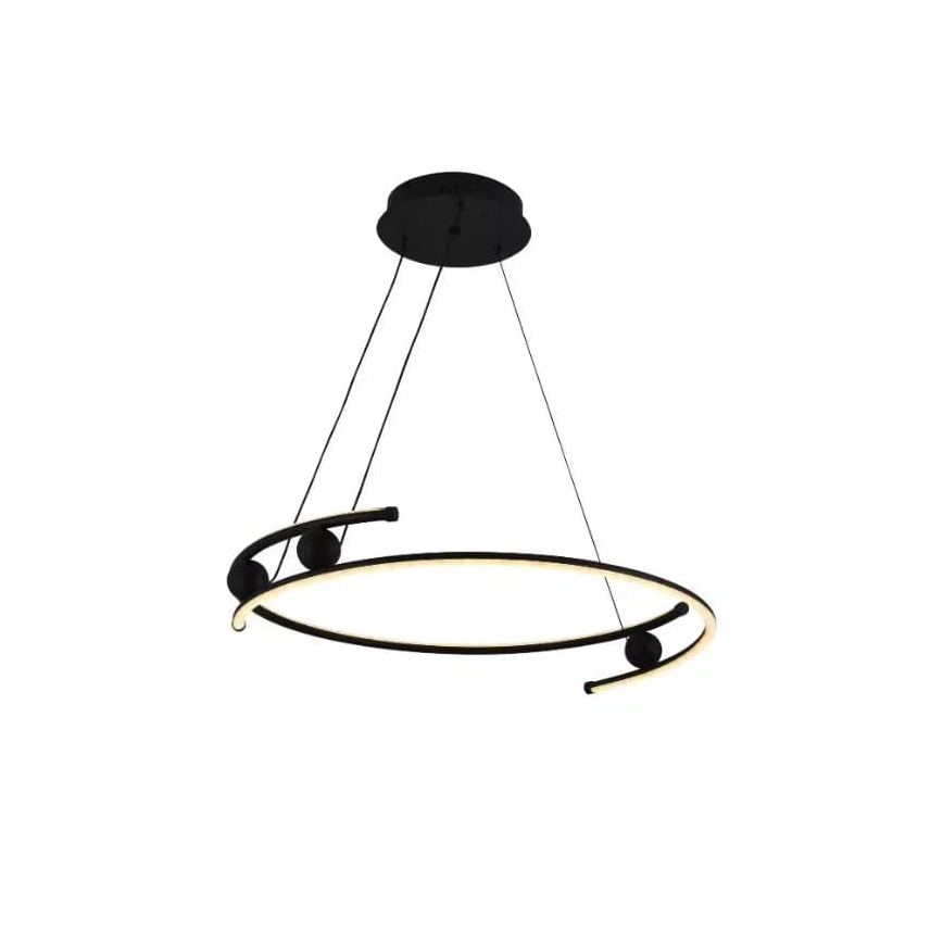 LED Żyrandol ściemnialny na lince LED/50W/230V 3000-6500K śr. 60 cm + zdalne sterowanie