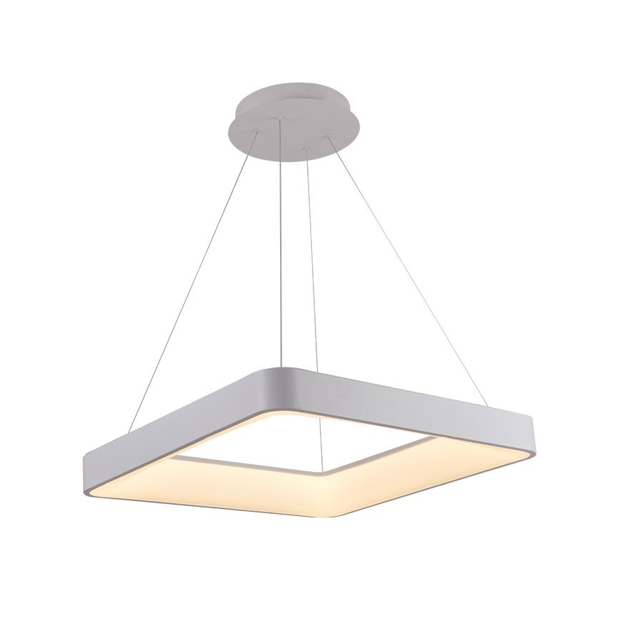 LED Żyrandol ściemnialny na lince LED/55W/230V 3000-6500K biała + pilot zdalnego sterowania