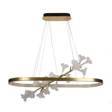 LED Żyrandol ściemnialny na lince LED/55W/230V 3000-6500K + pilot zdalnego sterowania