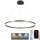 LED Żyrandol ściemnialny na lince LED/55W/230V 3000-6500K śr. 80 cm + zdalne sterowanie