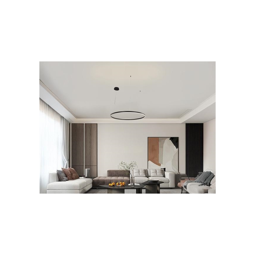 LED Żyrandol ściemnialny na lince LED/55W/230V 3000-6500K + zdalne sterowanie