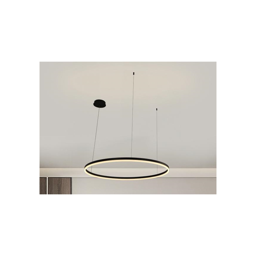 LED Żyrandol ściemnialny na lince LED/55W/230V 3000-6500K + zdalne sterowanie
