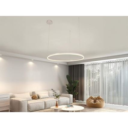 LED Żyrandol ściemnialny na lince LED/55W/230V 3000-6500K + zdalne sterowanie