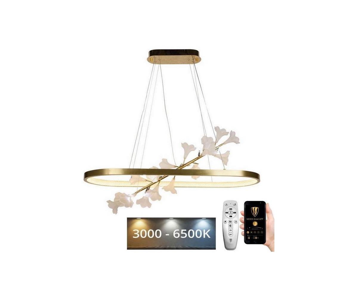 LED Żyrandol ściemnialny na lince LED/65W/230V 3000-6500K + pilot zdalnego sterowania