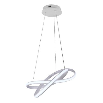 LED Żyrandol ściemnialny na lince LED/70W/230V 3000-6500K biały + pilot zdalnego sterowania