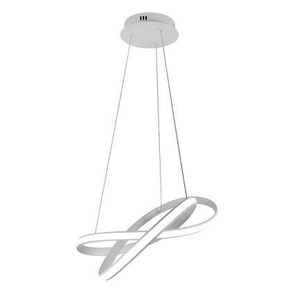 LED Żyrandol ściemnialny na lince LED/70W/230V 3000-6500K biały + pilot zdalnego sterowania