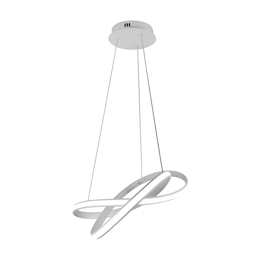 LED Żyrandol ściemnialny na lince LED/70W/230V 3000-6500K biały + pilot zdalnego sterowania