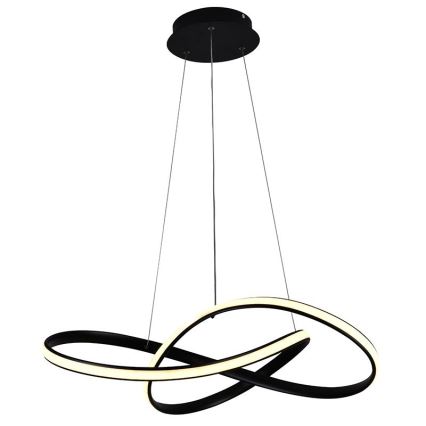 LED Żyrandol ściemnialny na lince LED/70W/230V 3000-6500K śr. 55 cm + zdalne sterowanie