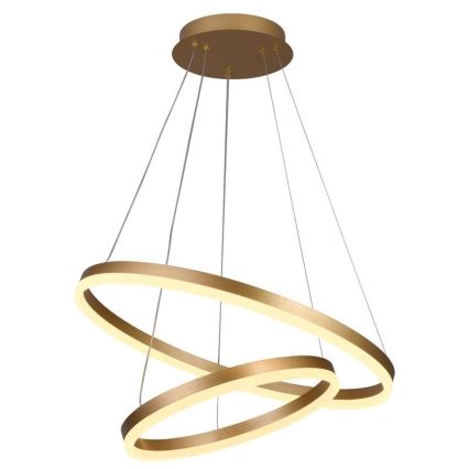 LED Żyrandol ściemnialny na lince LED/70W/230V 3000-6500K śr. 60 cm + zdalne sterowanie