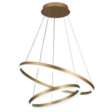 LED Żyrandol ściemnialny na lince LED/70W/230V 3000-6500K śr. 60 cm + zdalne sterowanie