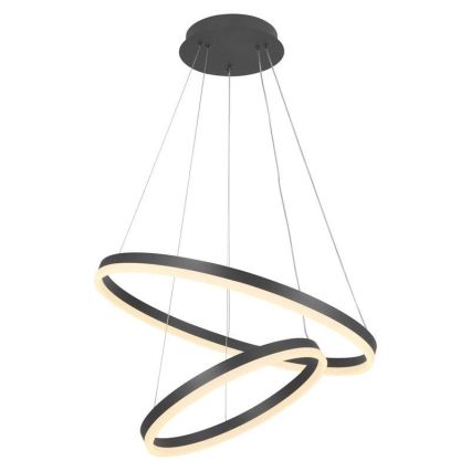 LED Żyrandol ściemnialny na lince LED/70W/230V 3000-6500K śr. 60 cm + zdalne sterowanie