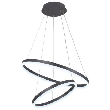 LED Żyrandol ściemnialny na lince LED/70W/230V 3000-6500K śr. 60 cm + zdalne sterowanie