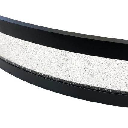 LED Żyrandol ściemnialny na lince LED/70W/230V 3000-6500K śr. 60 cm czarny + zdalne sterowanie