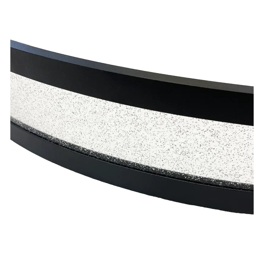LED Żyrandol ściemnialny na lince LED/70W/230V 3000-6500K śr. 60 cm czarny + zdalne sterowanie