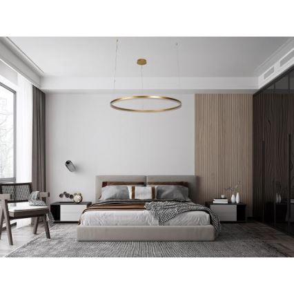 LED Żyrandol ściemnialny na lince LED/72W/230V 3000-6500K + zdalne sterowanie