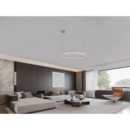 LED Żyrandol ściemnialny na lince LED/72W/230V 3000-6500K + zdalne sterowanie