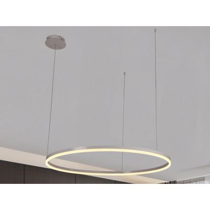LED Żyrandol ściemnialny na lince LED/72W/230V 3000-6500K + zdalne sterowanie