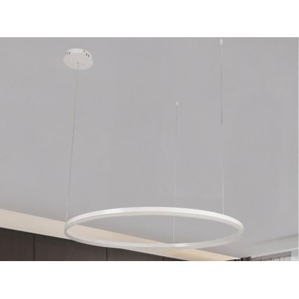 LED Żyrandol ściemnialny na lince LED/72W/230V 3000-6500K + zdalne sterowanie