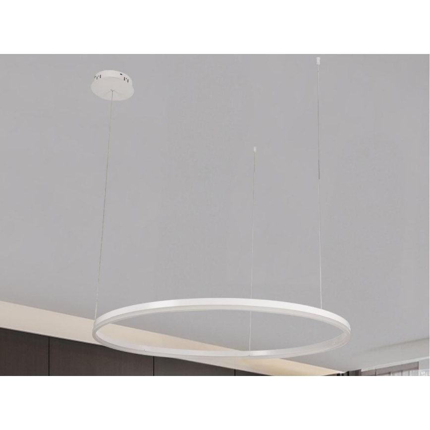 LED Żyrandol ściemnialny na lince LED/72W/230V 3000-6500K + zdalne sterowanie
