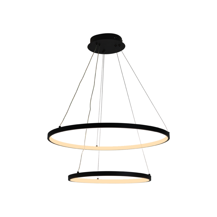 LED Żyrandol ściemnialny na lince LED/75W/230V 3000-6500K śr. 60 cm + zdalne sterowanie