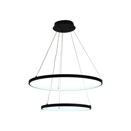 LED Żyrandol ściemnialny na lince LED/75W/230V 3000-6500K śr. 60 cm + zdalne sterowanie