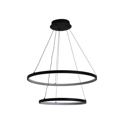 LED Żyrandol ściemnialny na lince LED/75W/230V 3000-6500K śr. 60 cm + zdalne sterowanie