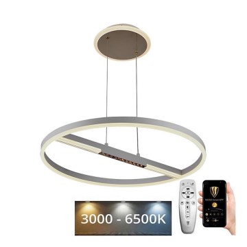LED Żyrandol ściemnialny na lince LED/75W/230V 3000-6500K + pilot zdalnego sterowania