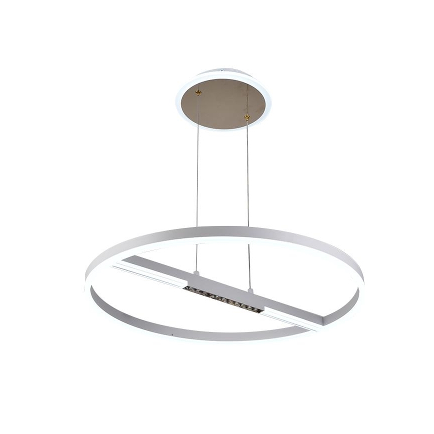 LED Żyrandol ściemnialny na lince LED/75W/230V 3000-6500K + pilot zdalnego sterowania