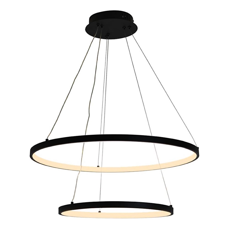 LED Żyrandol ściemnialny na lince LED/75W/230V 3000-6500K śr. 60 cm + zdalne sterowanie