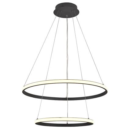LED Żyrandol ściemnialny na lince LED/75W/230V 3000-6500K śr. 60 cm + zdalne sterowanie