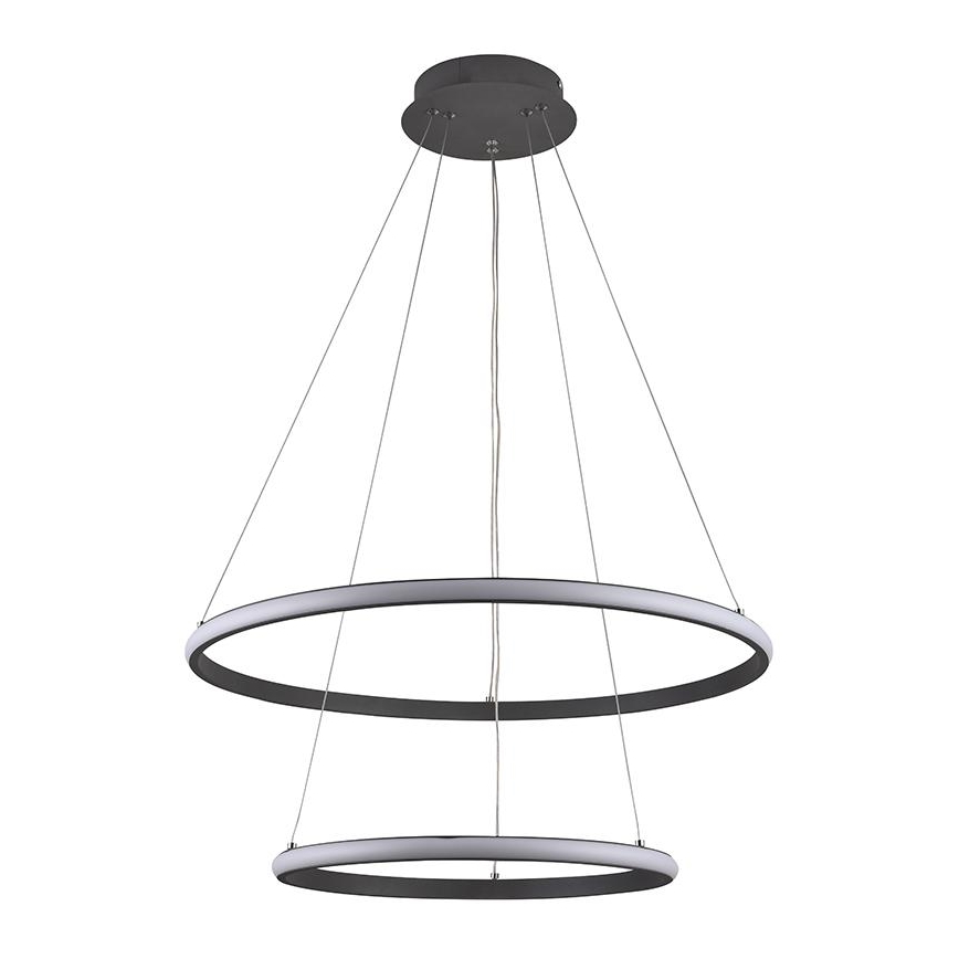 LED Żyrandol ściemnialny na lince LED/75W/230V 3000-6500K śr. 60 cm + zdalne sterowanie
