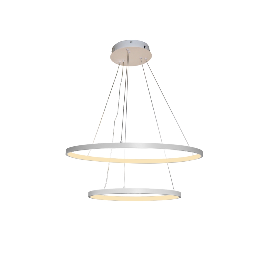 LED Żyrandol ściemnialny na lince LED/75W/230V 3000-6500K śr. 60 cm + zdalne sterowanie