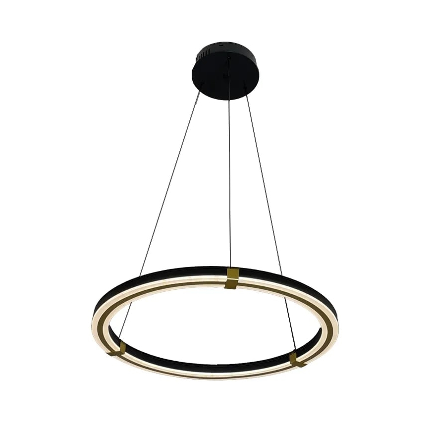 LED Żyrandol ściemnialny na lince LED/75W/230V 3000-6500K śr. 60 cm + zdalne sterowanie