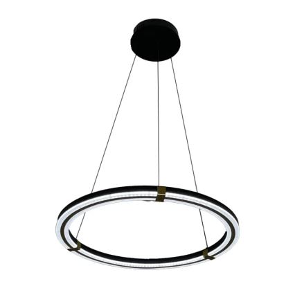 LED Żyrandol ściemnialny na lince LED/75W/230V 3000-6500K śr. 60 cm + zdalne sterowanie