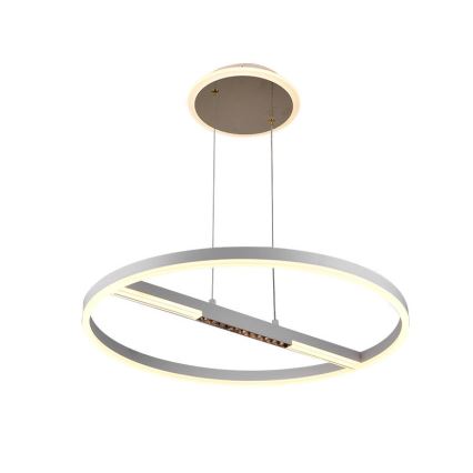 LED Żyrandol ściemnialny na lince LED/75W/230V 3000-6500K śr. 60 cm + zdalne sterowanie