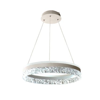 LED Żyrandol ściemnialny na lince LED/80W/230V 3000-6500K biały + pilot zdalnego sterowania