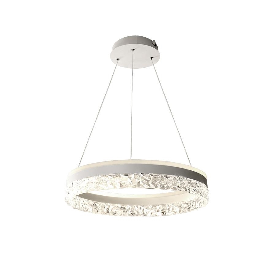 LED Żyrandol ściemnialny na lince LED/80W/230V 3000-6500K biały + pilot zdalnego sterowania