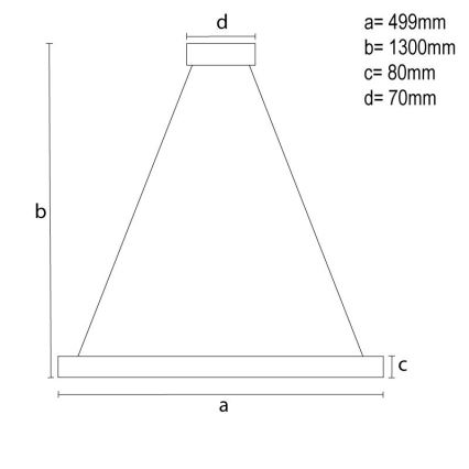 LED Ściemnialny żyrandol kryształowy na lince LED/80W/230V 3000-6500K czarny + pilot zdalnego sterowania