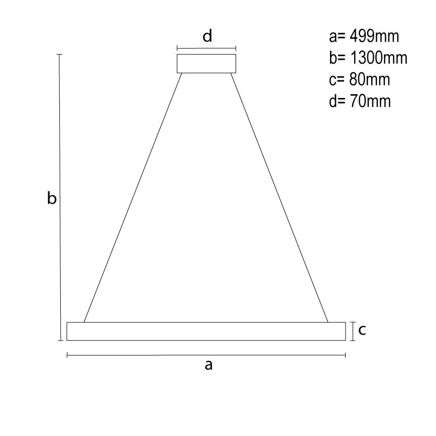 LED Ściemnialny żyrandol kryształowy na lince LED/80W/230V 3000-6500K czarny + pilot zdalnego sterowania