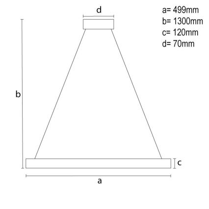 LED Ściemnialny żyrandol kryształowy na lince LED/80W/230V 3000-6500K czarny + pilot zdalnego sterowania