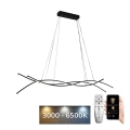 LED Żyrandol ściemnialny na lince LED/80W/230V 3000-6500K + pilot zdalnego sterowania