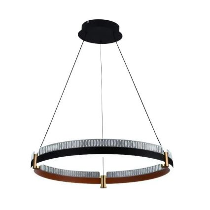 LED Żyrandol ściemnialny na lince LED/80W/230V 3000-6500K śr. 60 cm + zdalne sterowanie