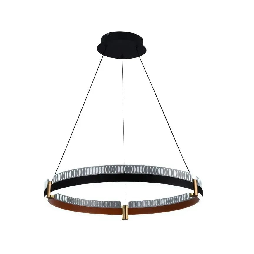 LED Żyrandol ściemnialny na lince LED/80W/230V 3000-6500K śr. 60 cm + zdalne sterowanie