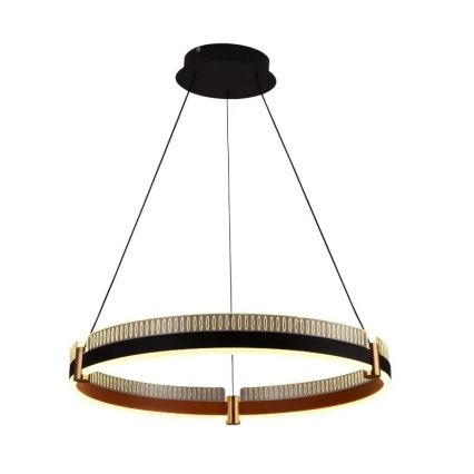 LED Żyrandol ściemnialny na lince LED/80W/230V 3000-6500K śr. 60 cm + zdalne sterowanie