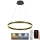 LED Żyrandol ściemnialny na lince LED/85W/230V 3000-6500K śr. 60 cm + zdalne sterowanie